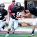 Dexter High School football players participate in a drill during practice at the school on Friday, August 16, 2013. Melanie Maxwell | AnnArbor.com